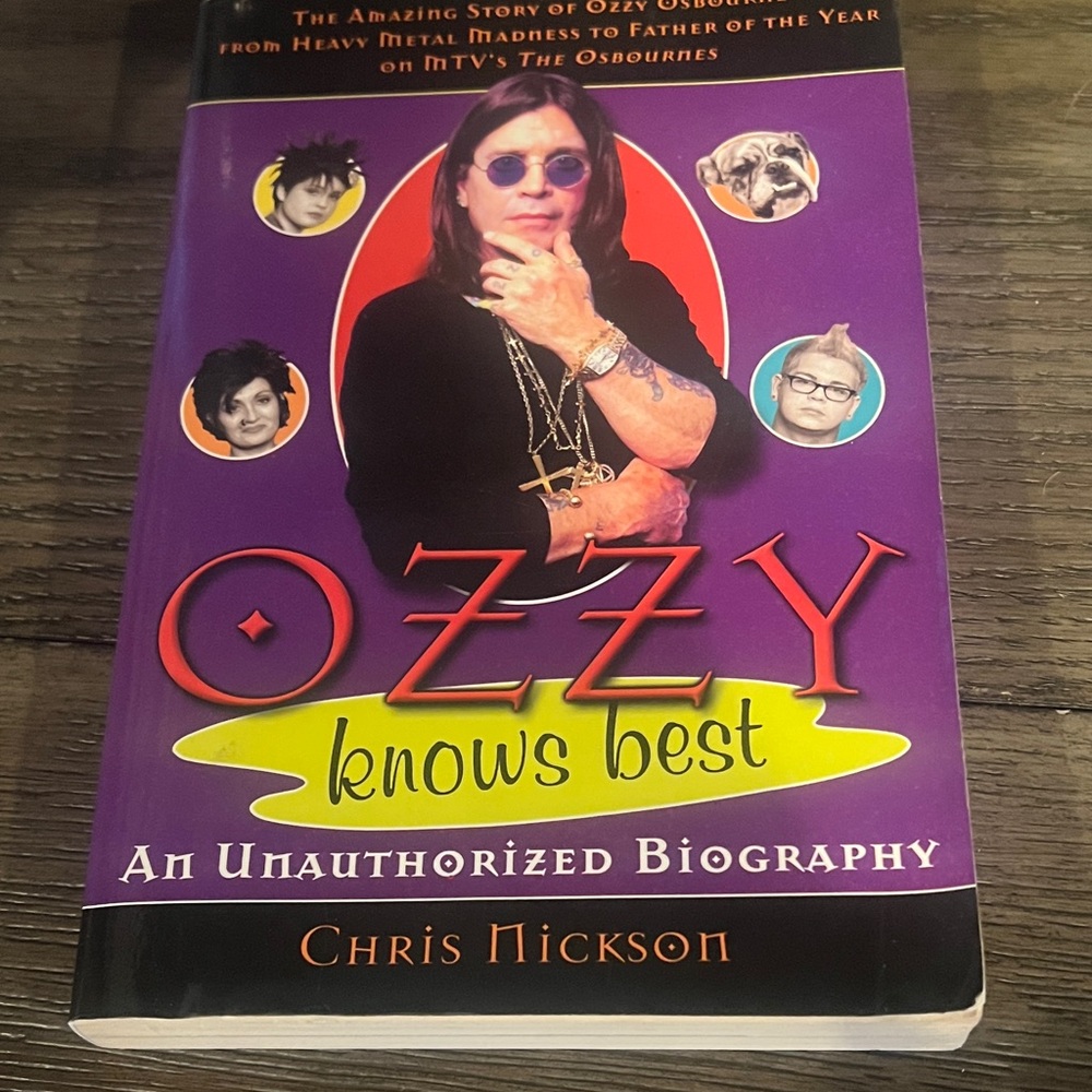 Ozzy Knows Best Biography Book